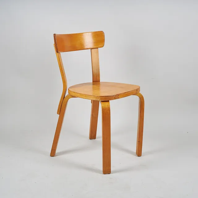 ALVAR AALTO. STOL, modell 69, Artek 1960-tal. Formgiven 1935.