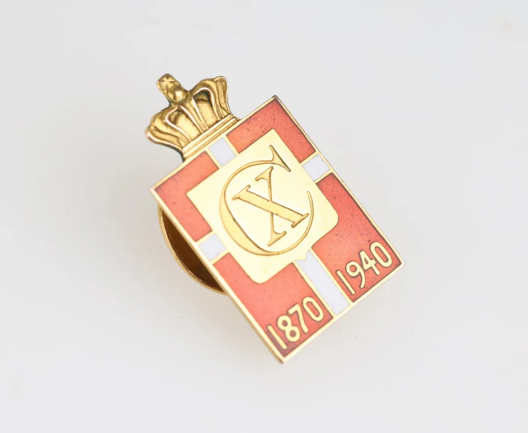 Georg Jensen: King's mark of 14 kt. gold — Hobby and collectibles/Collectibles — Lauritz
