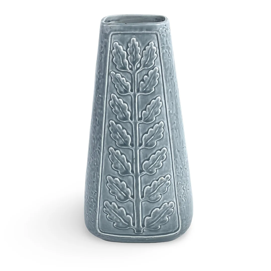 GUNNAR NYLUND. Vas, "Eklöv", stengods, Rörstrand. — Ceramics & Porcelain — Roslagens Auktionsverk