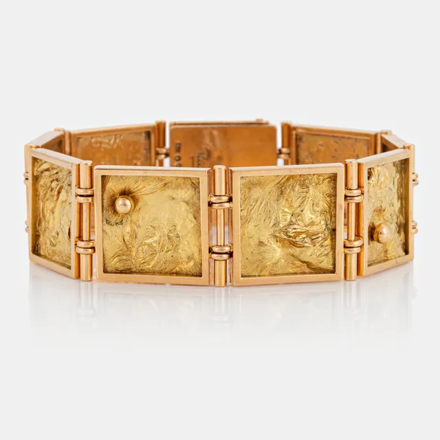 Rey Urban, armband, Stockholm 1967, 18k rödguld.