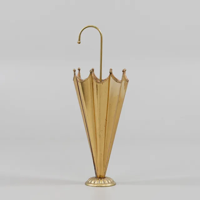 PARAPLYSTÄLL, 1900-tal, mässing.