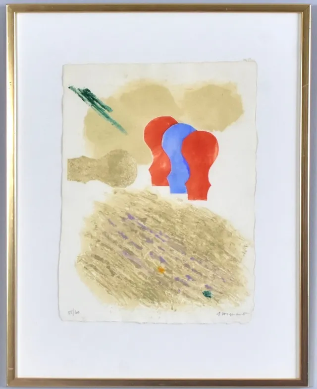 JAMES COIGNARD. Färgetsning med carborundum.