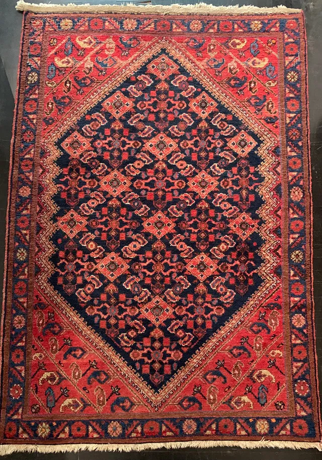 Oriental wool carpet, second third of the 20th Century.