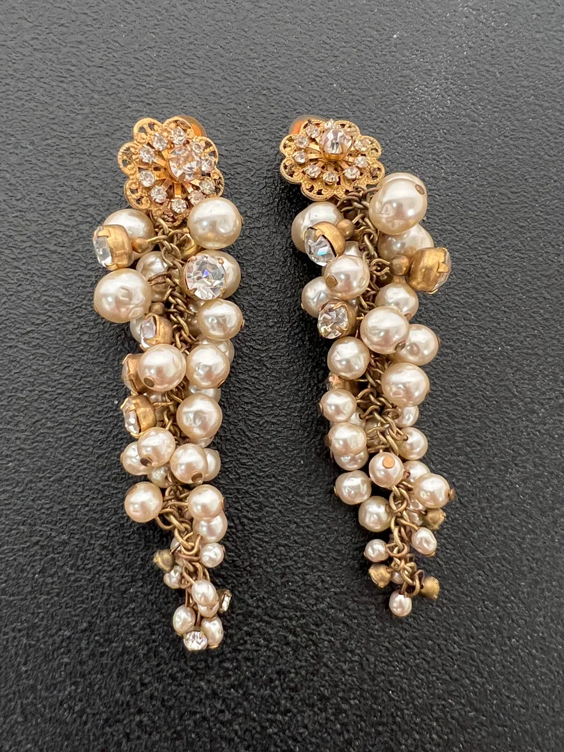 Miriam Haskell, Clip-Ohrringe. — Earrings — Stockholms Auktionsverk Düsseldorf/Neuss
