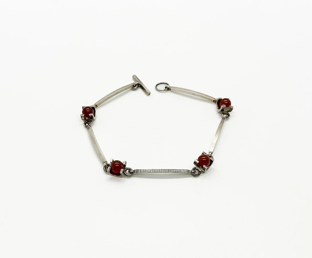 ELIS KAUPPI. Kupittaan Kulta Finland 1976 Armband Silver. — Bracelets — Auktionshuset STO Bohuslän