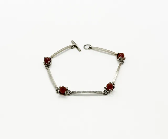 ELIS KAUPPI. Kupittaan Kulta Finland 1976 Armband Silver.