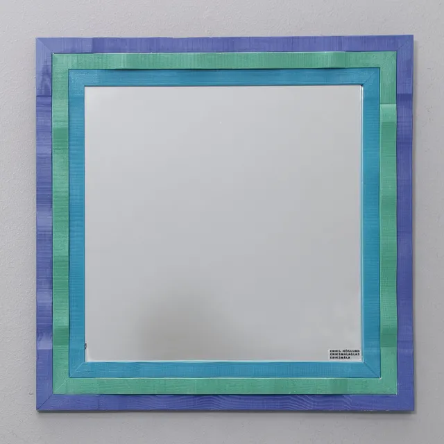 ERIK HÖGLUND. Spegel, Eriksmålaglas, Eriksmåla, 1970-tal.