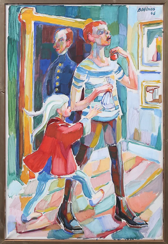BO NILSSON (1926-2003). Olja på duk, signerad och daterad 68.