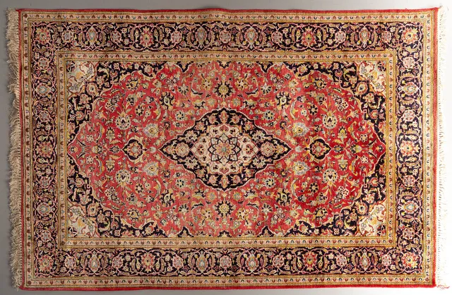 MATTA, orientalisk, silke, 135 x 201, 1900-tal.