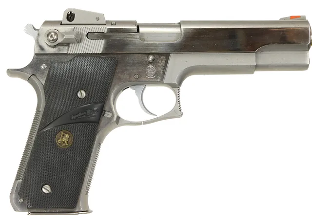 PISTOL, fabrikat Smith & Wesson, modell 645, kaliber .45 ACP, tillv.nr TAU1668.