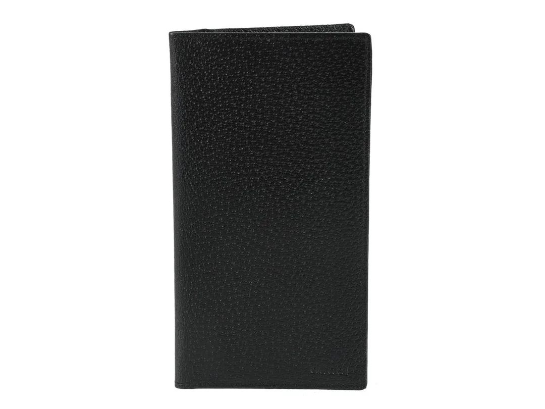 PLÅNBOK, GUCCI, svart skinn, 17x9cm, kort, sedel. — Accessoarer/Plånböcker — Kaplans