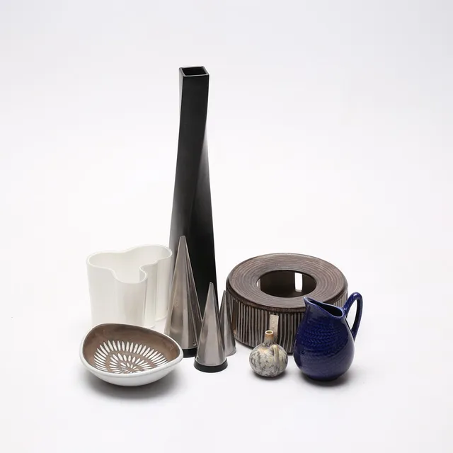PARTI, 9 delar, bl.a. Rörstrand och Iittala.