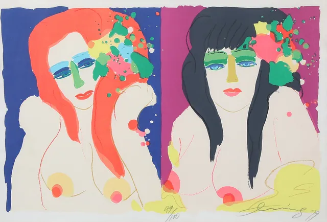 WALASSE TING. Women portraits.