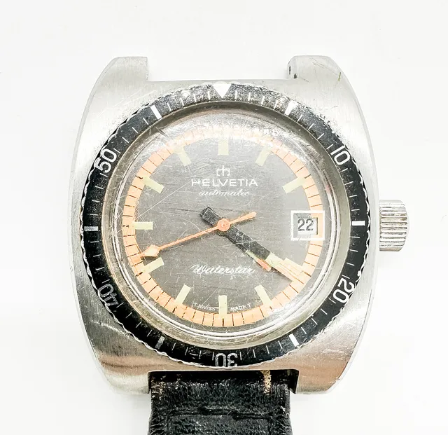 ARMBANDSUR, Helvetia Waterstar, automatic.