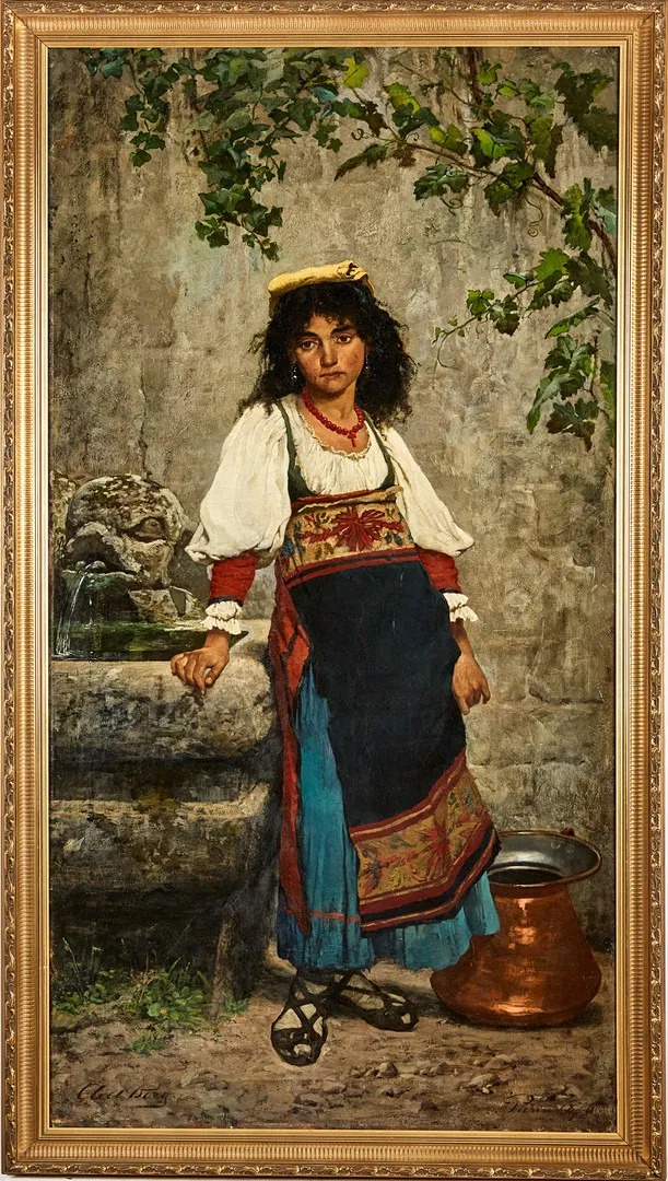 AXEL BORG (1847-1916). Anna Rossi.