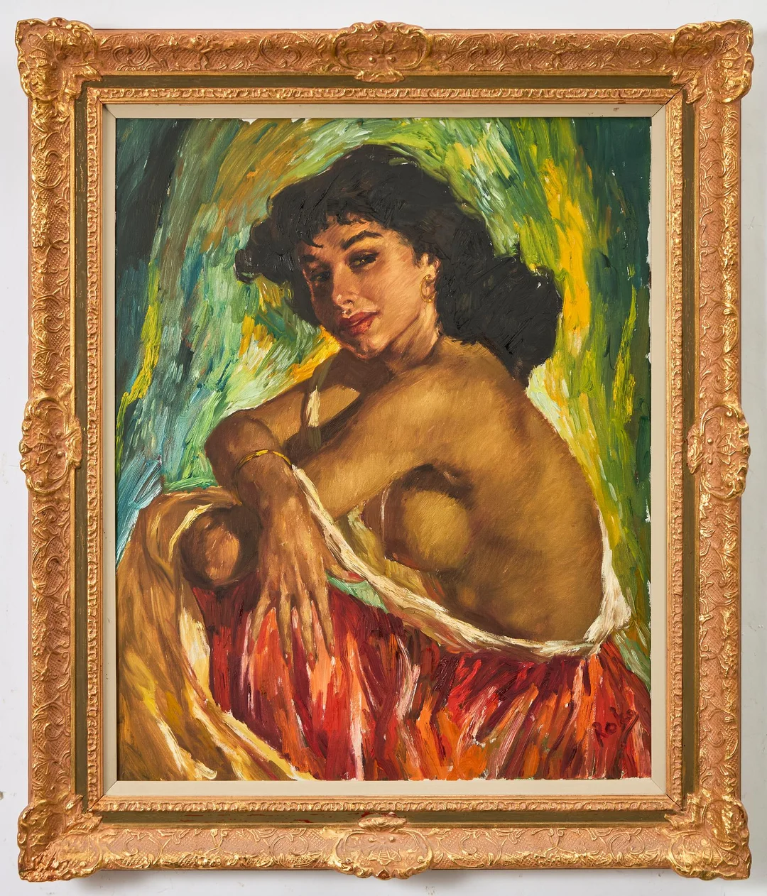 Charles Roka, Modellstudie. — Konst/Modern internationell konst — Bukowskis