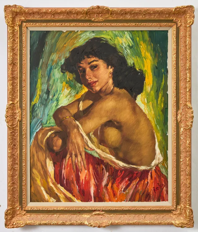 Charles Roka, Modellstudie.