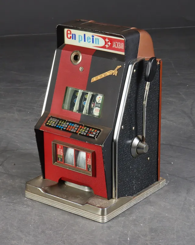 Spilleautomat. En Plein Jackbar