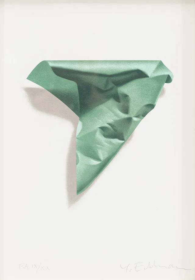 YRJÖ EDELMANN. Papper, färglitografi, signerad, EA IX/XX.