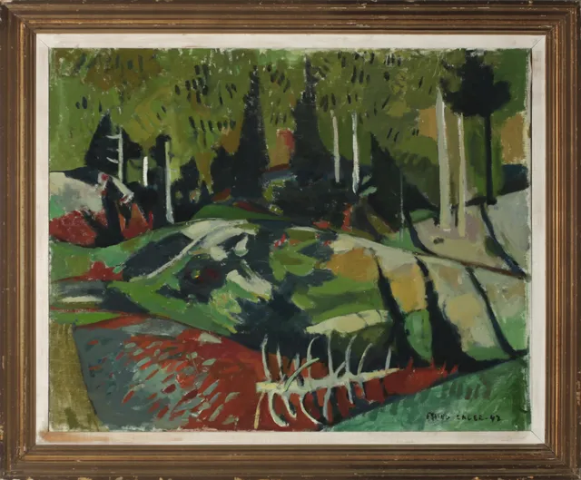 Enger, Erling — Skogsinteriør, 1942