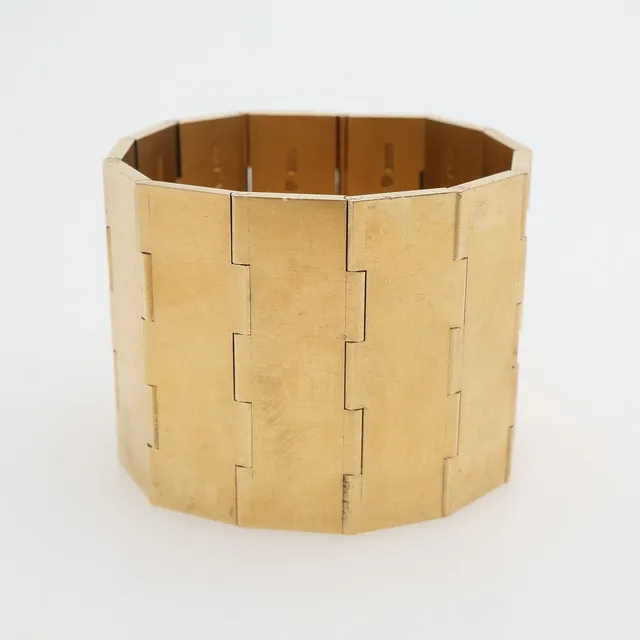 WIWEN NILSSON. WIWEN NILSSON, ARMBAND 18K, 293 G.
