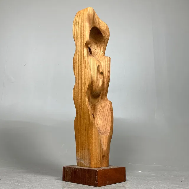 SVEN OLSSON. Skulptur, trä, signerad SO.