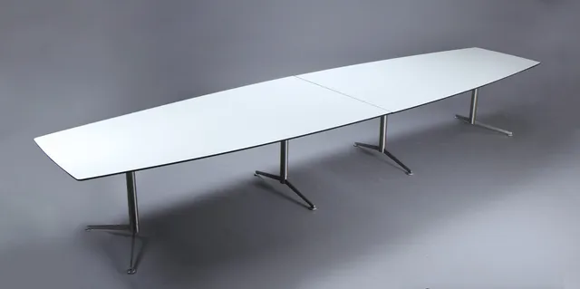 Paul Leroy. Dining table / conference table. Spinal Table. L. 460 cm