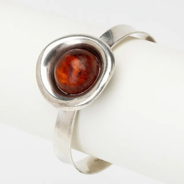 KARL ERIK PALMBERG. Armband, silver, Alton, Falköping, 1973.