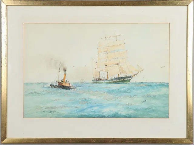 WILLIAM MINSHALL BIRCHALL (1884-1941). SAIL, PADDLE AND SCREW.