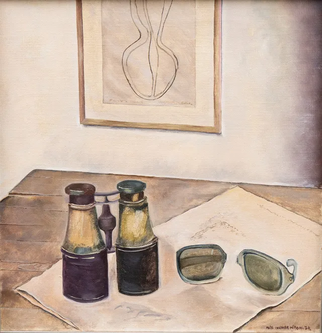 NILS INGVAR NILSSON (1925-2007). Betitlad a tergo, olja på duk, signerad och daterad -74.
