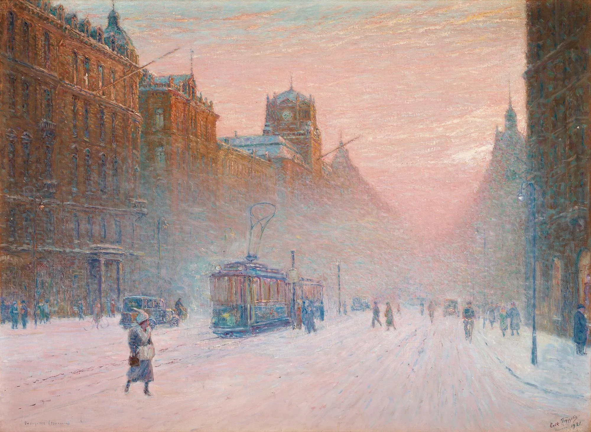 Erik Tryggelin, "Vasagatan (Stockholm)". — Bukowskis