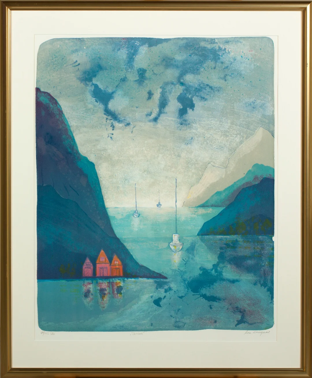 Langaas, Eva — Kunst/Grafikk — Blomqvist