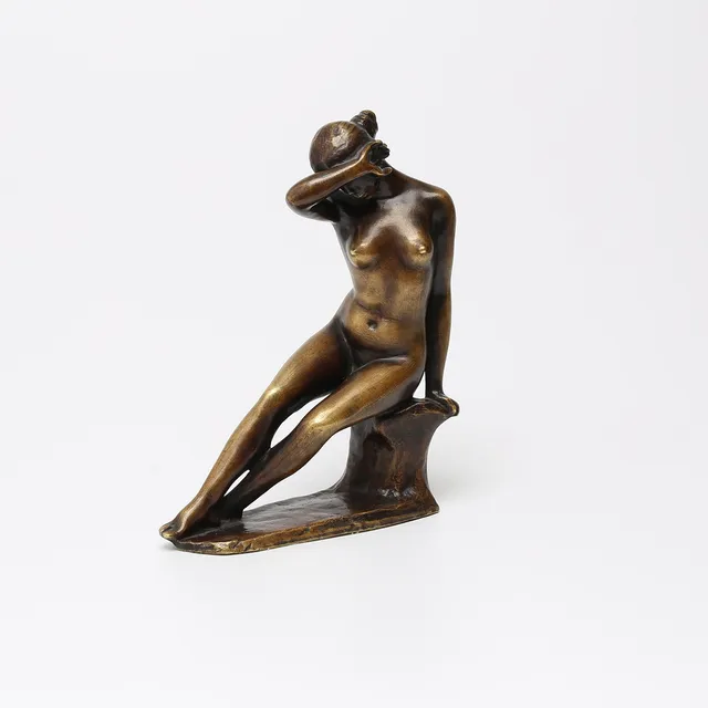 ARISTIDE MAILLOL. efter, skulptur, brons, "La Pudique", 1950-tal.