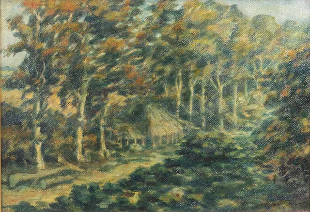 UNBEKANNTER KÜNSTLER. Forêt de Paimpont.