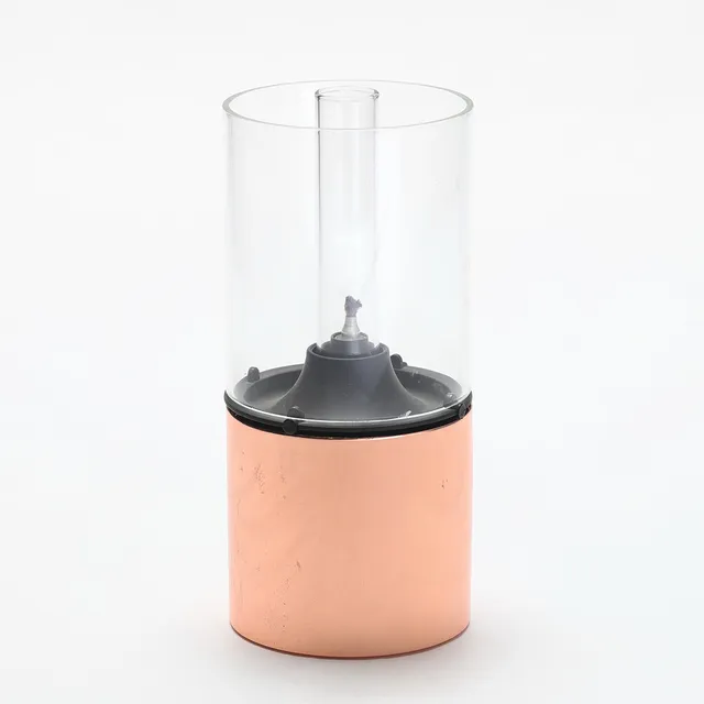ERIK MAGNUSSEN. Oljelampa, koppar/glas, Stelton, Danmark.