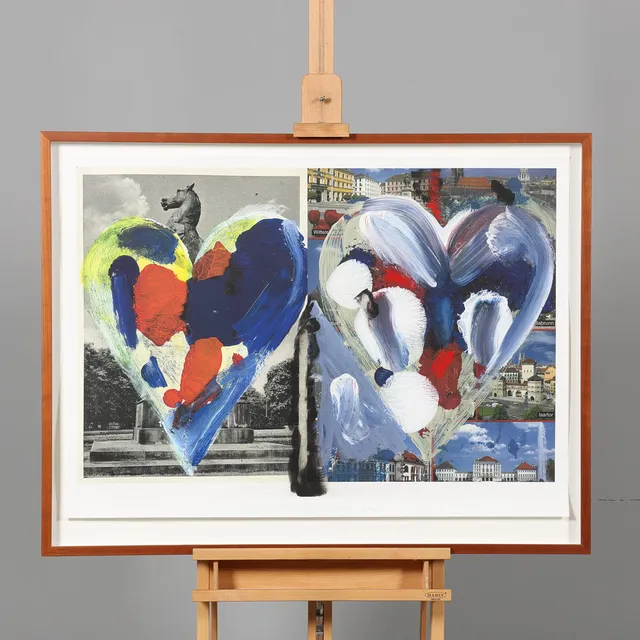 JIM DINE. LITOGRAFI, signerad, numrerad 15/17, daterad 2009.