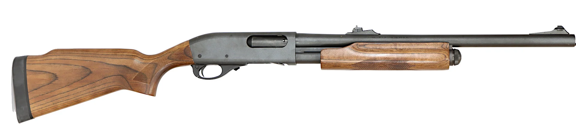 HAGELGEVÄR, fabrikat Remington, modell 870 Express Slug, kaliber 12/76, tillv.nr RS74907V, se-nr SE3243700. — Shotguns — Walter Borg