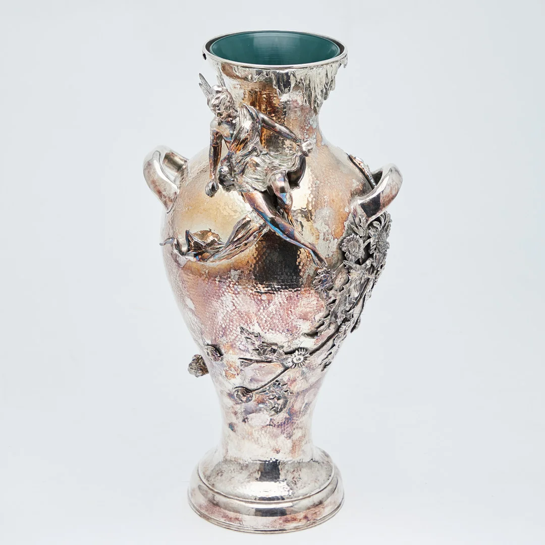 WMF, Vase, Silber, Jugendstil, 19. Jahrhundert. — Other metals — Stockholms Auktionsverk Köln