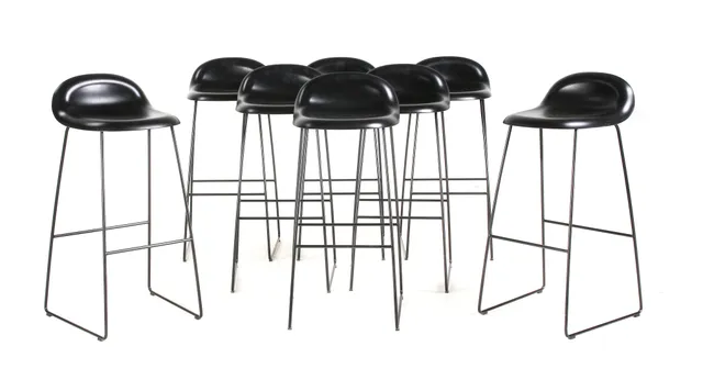 Komplot Design for GUBI. 8 barstools, 3D model (8)