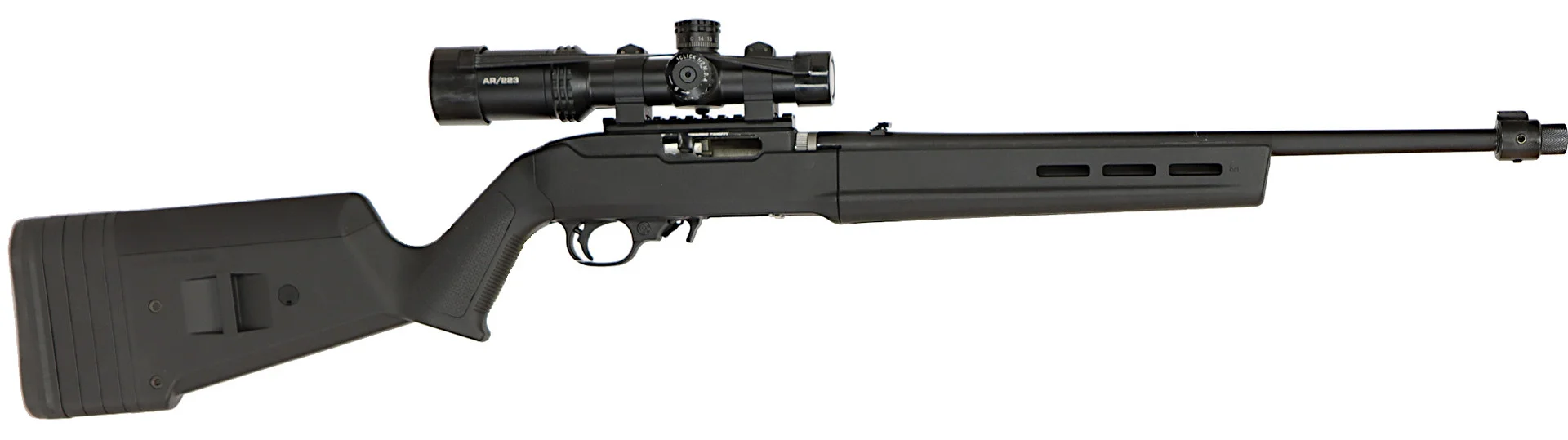 KULGEVÄR, Halvautomatisk, fabrikat Ruger, modell 10/22 TD, kaliber .22LR, tillv.nr 0005-30191, se-nr SE2678832. — Rifles — Walter Borg