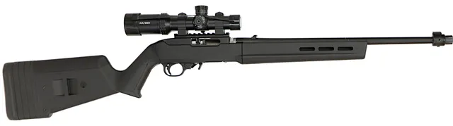 KULGEVÄR, Halvautomatisk, fabrikat Ruger, modell 10/22 TD, kaliber .22LR, tillv.nr 0005-30191, se-nr SE2678832.