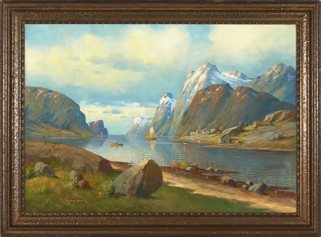 Aschenbach, Ernst — Fjordlandskap