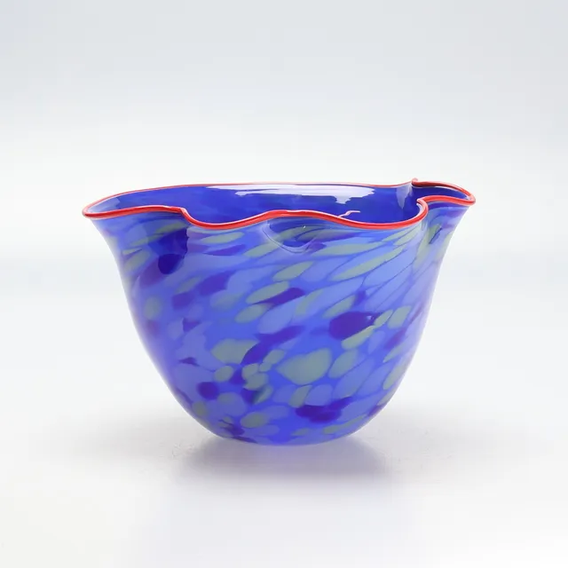 CATTI ÅSELIUS LIDBECK. Vas, glas, Johansfors, signerad.