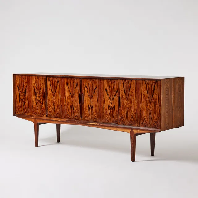 KNUD NIELSEN. Sideboard, Løsning Møbelfabrik, Danmark, 1960-tal, jakaranda.