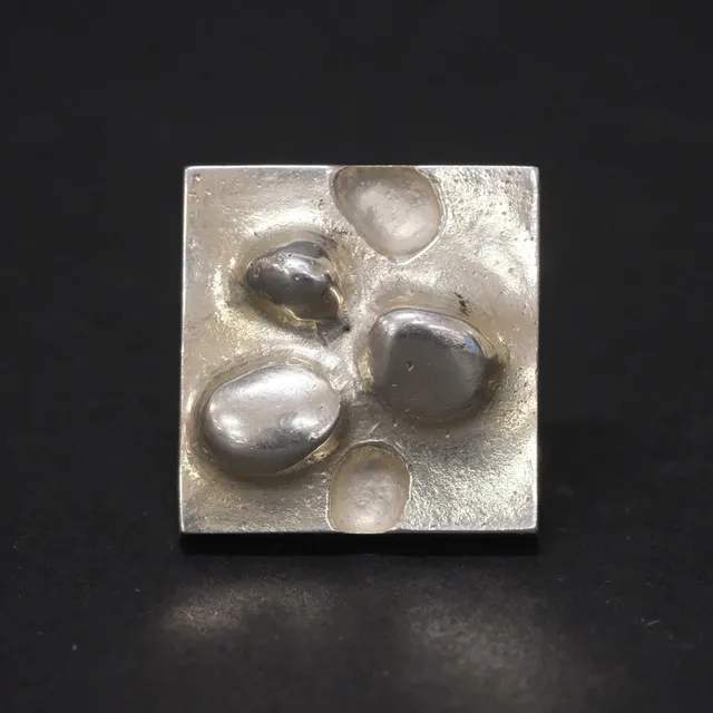 MATTI HYVÄRINEN. RING, STERLINGSILVER.