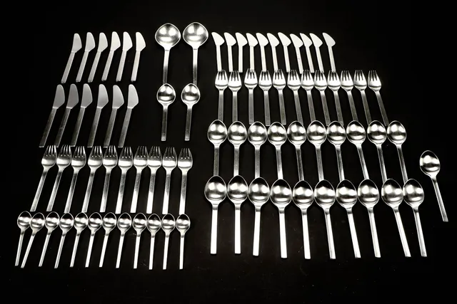 Magnus Stephensen for Georg Jensen. 'Tuja'. Bestik af stål (82)