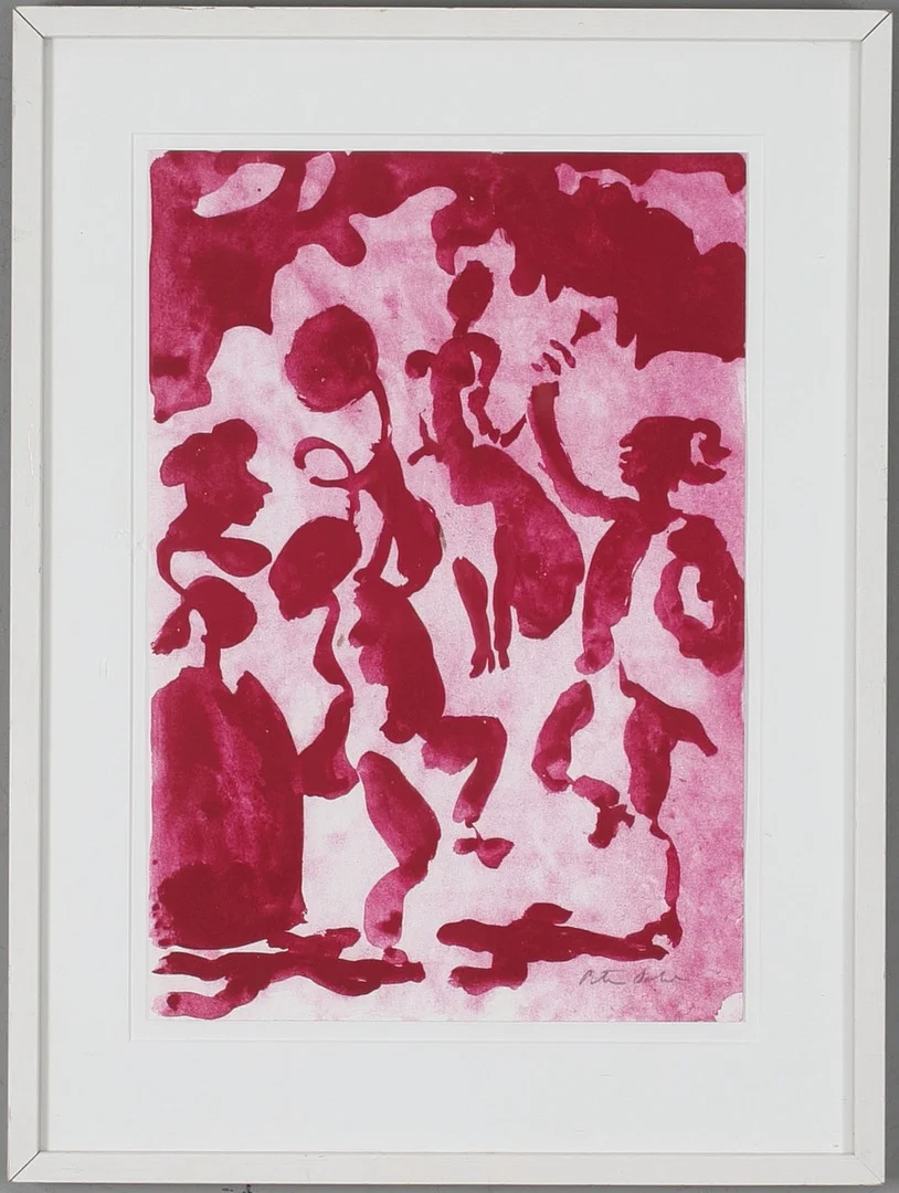 PETER DAHL. Komposition, litografi, signerad. — Engravings & Prints — Stadsauktion Sundsvall