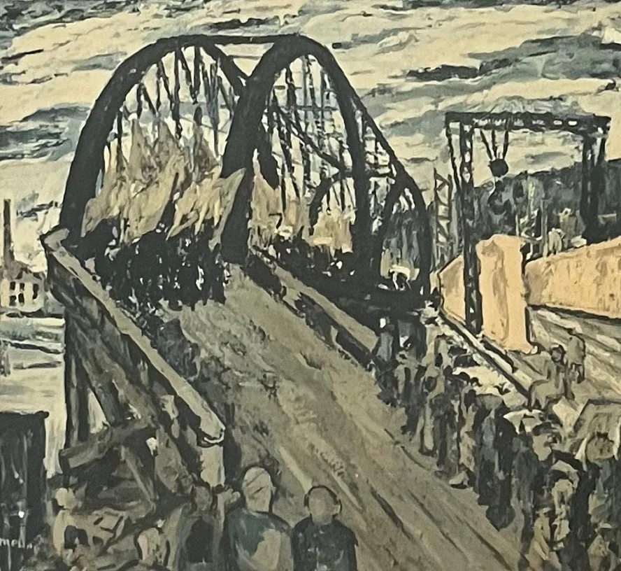ALBIN AMELIN. Tryck, signerad i trycket. — Engravings & Prints — Auktionshuset Thörner & Ek