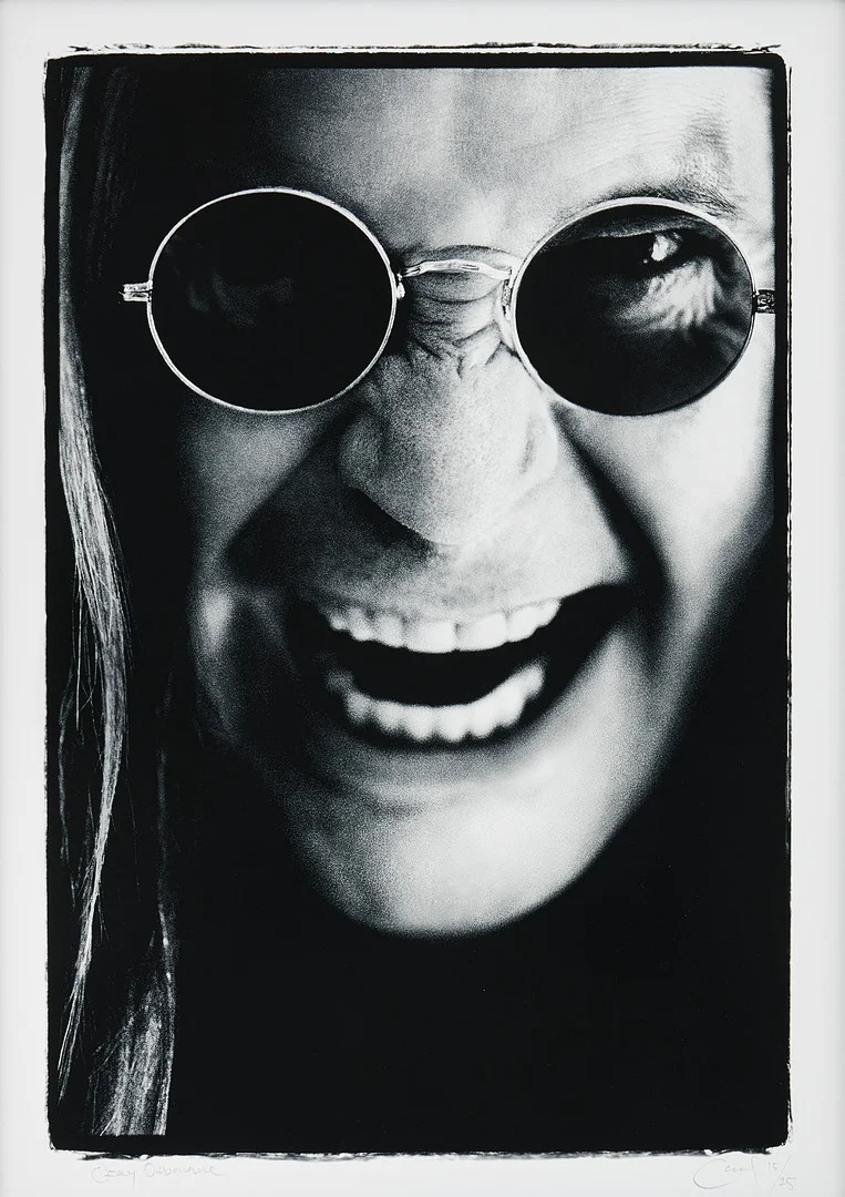 ANDREAS LUNDBERG (BORN 1973). Ozzy Osbourne. — Photography — Stockholms Auktionsverk Fine Art