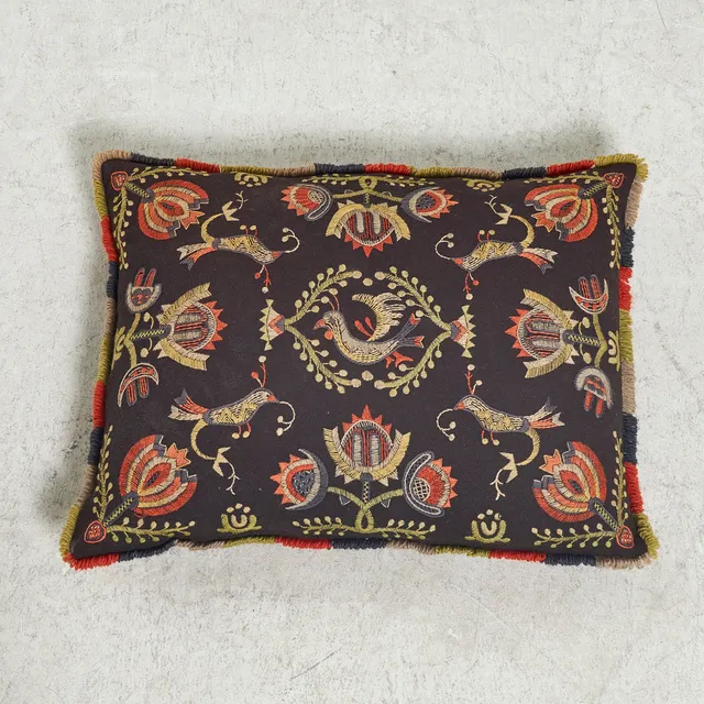 ÅKDYNA, 1800-tal, Skåne, broderade motiv.